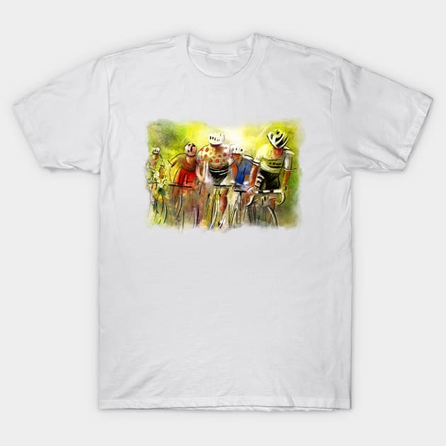 Le Tour de France 07 T-Shirt by Miki De Goodaboom